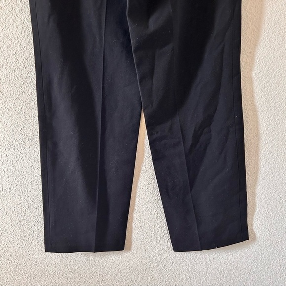 Dockers Vintage Straight Leg Slacks Black Women Size 4 Petite Medium - Picture 5 of 9